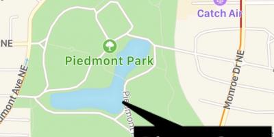 Пиемонт парк мапа