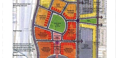 Карта на тарнер областа паркинг